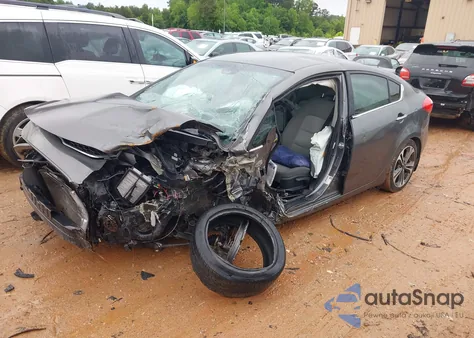 2014 Kia Forte Ex z USA, uszkodzony, nr VIN KNAFX4A80E5115335